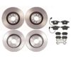 Brembo Brake Pads and Rotors Kit – Front and Rear (320mm/288mm) (Low-Met)