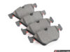 Premium NAO Ceramic Front Brake Pad - Set