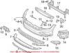 VW Tow Eye Cap 17A807241AGRU – Genuine VW/Audi