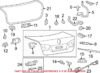 VW Trunk Lock Actuator Motor 17A827505 – Genuine VW/Audi