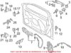VW Door Lock Actuator Motor – Front Passenger Side