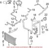 VW Engine Coolant Hose 1C0121096A – Genuine VW/Audi