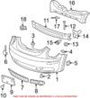 VW Tow Hook Cover – Front 1C0807241CGRU