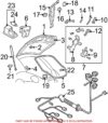 VW Trunk Lock Actuator Motor 1C0959781