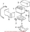 VW Battery Cable 1C0971235A – Genuine VW/Audi