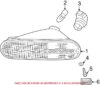 VW Turn Signal Light Socket 1H0953123F – Genuine VW/Audi
