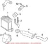 VW Intercooler Hose – Turbocharger to Intercooler Pipe 1J0145828H