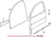 Door Seal – Front Driver Side Inner (Black)