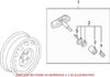 VW Tire Pressure Monitor Sensor (315MHZ) 1K0907253E