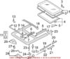 VW Sunroof Motor 1K0959591