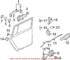 VW Door Hinge – Rear Lower 1K4833411Q
