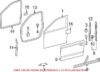 Door Seal – Front Outer (Black)