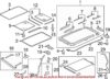 Genuine VW/Audi Sunroof Cover 1K9877307CQE8