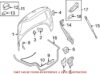 VW Trunk Lift Support 1Q0827550B