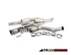 2.5" Performance Downpipe Set - Resonated
