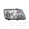 VW Headlight Assembly – Passenger Side 1J5941018AJ – TYC 205653001