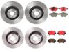 Audi Brake Kit – Pads and Rotors Front and Rear (347mm/302mm) (Xtra) (Ceramic) 8E0698451J – Brembo 2862855KIT
