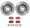 Audi Brembo Brake Kit – Pads and Rotors Rear (330mm) (Ceramic) 8K0698451G – Brembo 3058290KIT