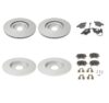 Genuine VW/Audi Disc Brake Pad and Rotor Kit – Front and Rear (320mm/288mm) 8E0615601M