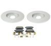 Genuine VW/Audi Disc Brake Pad and Rotor Kit – Rear (288mm) N10648301