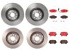VW Brakes Kit – Pads & Rotors Front and Rear (340mm/310mm) (Ceramic) 8S0615301D – Brembo 3250067KIT
