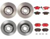 Audi Brake Kit – Pads and Rotors Front and Rear (312mm/300mm) (Ceramic) 7N0698451A – Brembo 3269312KIT
