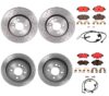 Brembo Brake Pads and Rotors Kit – Front and Rear (280mm/259mm) (Xtra) (Ceramic)