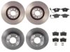Audi Brake Kit – Pads and Rotors Front and Rear (320mm/245mm) (Low-Met) 8E0698451L – Brembo 3333162KIT