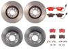 Brembo Brake Pads and Rotors Kit – Front and Rear (320mm/225mm) (Ceramic)