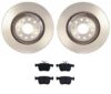Audi VW Brakes Kit – Pads and Rotors Rear (310mm) (Low-Met) 5Q0698451P – Brembo 3724558KIT