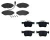 Audi VW Disc Brakes Kit – Brembo Pads Front and Rear(Low-Met) 8V0698151C – Brembo 3724564KIT