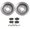 Mini Brembo Brakes Kit – Pads and Rotors Rear (259mm) (Low-Met) 34216794059 – Brembo 3724832KIT