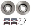 Porsche Brembo Brakes Kit – Pads and Rotors Front (360mm) (Low-Met) 7P0698151C – Brembo 3808445KIT