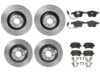VW Brakes Kit – Pads & Rotors Front and Rear (345mm/310mm) (Low-Met) 5Q0615601E – Brembo 3808618KIT