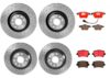 Brembo Brake Pads and Rotors Kit – Front and Rear (345mm/310mm) (Xtra) (Ceramic)