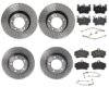 Porsche Brakes Kit – Pads & Rotors Front and Rear (318mm/299mm) (Low-Met) 99761275900 – Brembo 3817657KIT