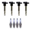 Audi VW Ignition Coil Kit  (4 Pieces) – 07K905715F – Denso