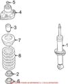 Genuine VW/Audi VW Shock Absorber – Rear 3B0513031R