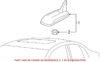 VW Radio Antenna Mast 3C0035507Q