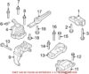 VW Automatic Transmission Mount 3C0199555AE
