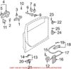Genuine VW/Audi VW Door Latch Assembly – Front Passenger Side 3C1837016B