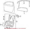 VW Window Regulator – Front Driver Side 3C1837461L