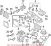 VW HVAC Temperature Control Regulator 3C1907511F – Genuine VW/Audi