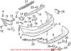 VW Tow Eye Cap 3C8807441AGRU