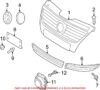 Fogrlight Grille – Front Passenger Side (Satin Black)