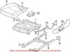 VW Seat Frame Trim Panel – Front Driver Side Outer 3C8881313A9B9