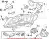 VW Headlight Assembly – Passenger Side (Xenon) 3C8941040F