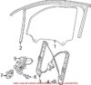 Window Regulator – Front Driver Side