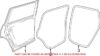 Door Seal – Rear Driver Side Outer