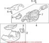 Steering Column Cover – Lower